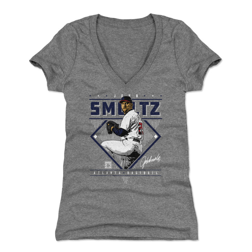 John Smoltz Atlanta Diamond Name WHT (ONLINE ORDER ONLY)