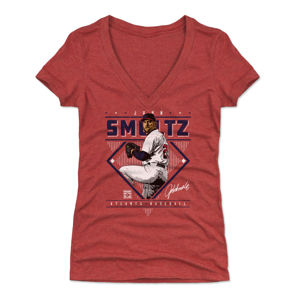 John Smoltz Atlanta Diamond Name WHT (ONLINE ORDER ONLY)