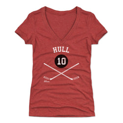 Dennis Hull Chicago 10 Sticks WHT