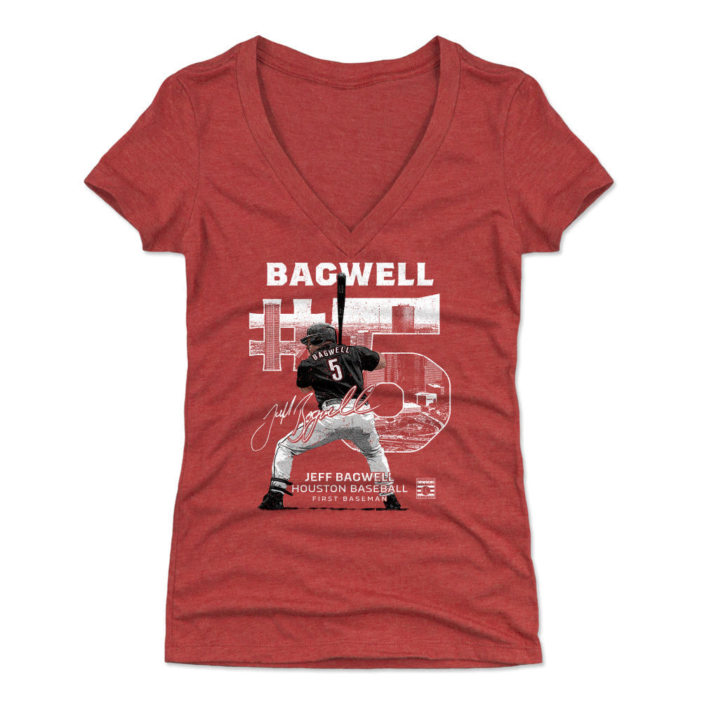 Jeff Bagwell Throwback Number WHT (ONLINE ORDER ONLY)