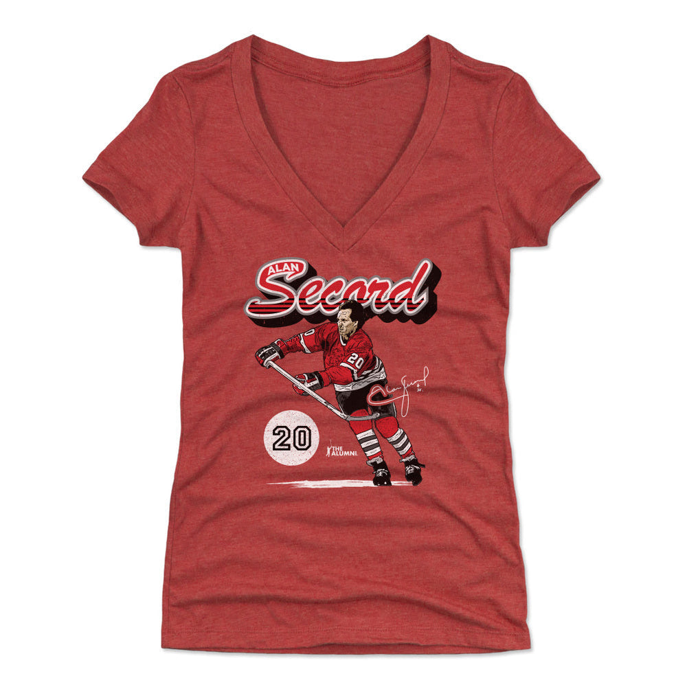 Alan Secord Chicago Retro Script WHT