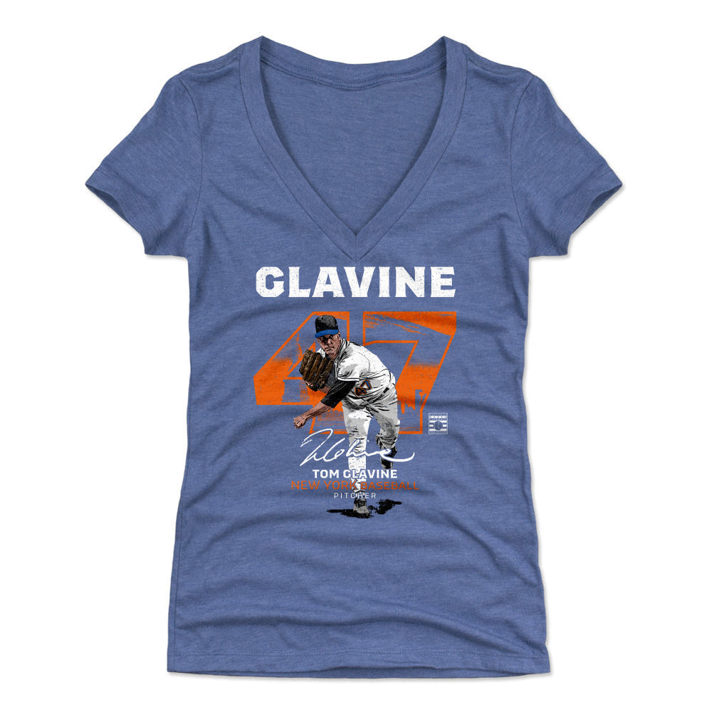 Tom Glavine Throwback Number WHT (ONLINE ORDER ONLY)