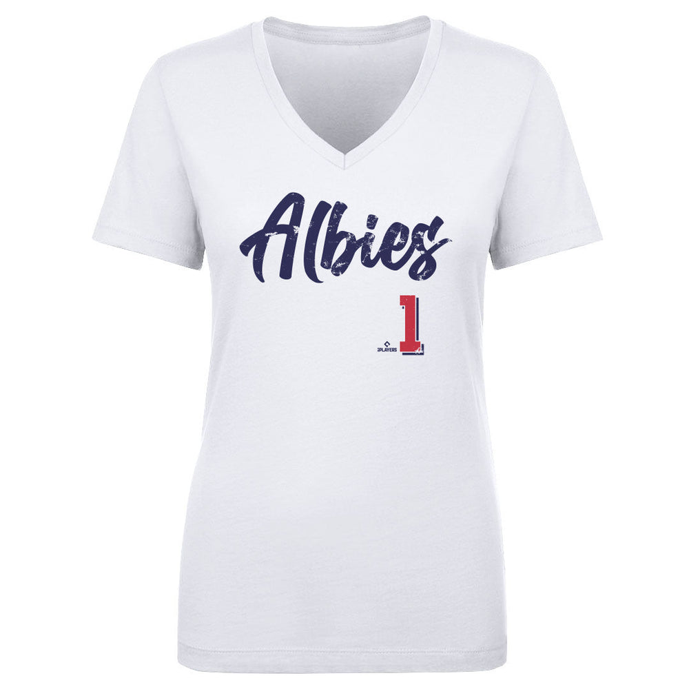 Ozzie Albies Atlanta Script (ONLINE ORDER ONLY)