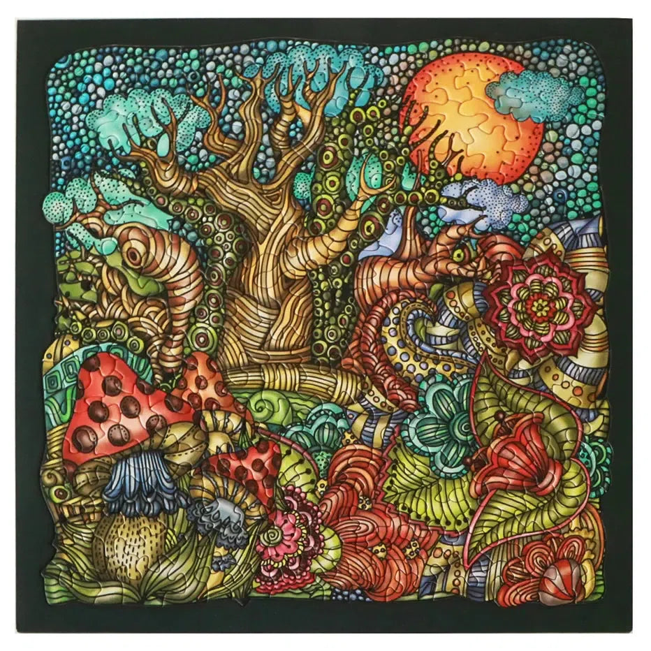 Wonder Forest 210 Piece Jigsaw Puzzle with Display Frame Curiosi (ONLINE ORDER ONLY)