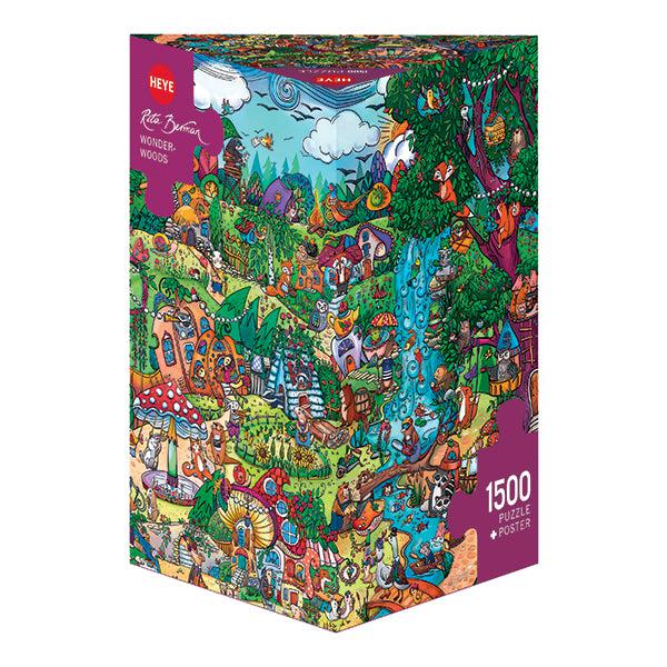 Wonderwoods 1500 Piece Jigsaw Puzzle Heye (ONLINE ORDER ONLY)