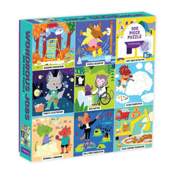 Wondrous Jobs 300 Piece Jigsaw Puzzle Mudpuppy (ONLINE ORDER ONLY)