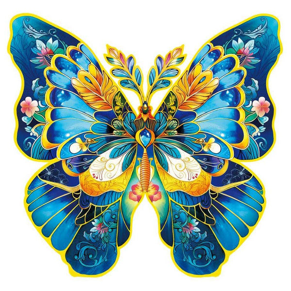 Wooden Puzzle: Morpho Helena Butterfly (ONLINE ORDER ONLY)