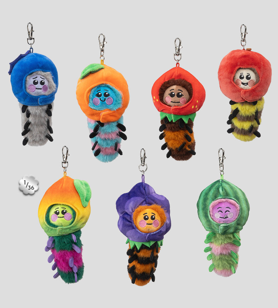Kaleidos Creative: Wooly Bear and Friends Plush Keychain Blind Box (ONLINE ORDER ONLY)