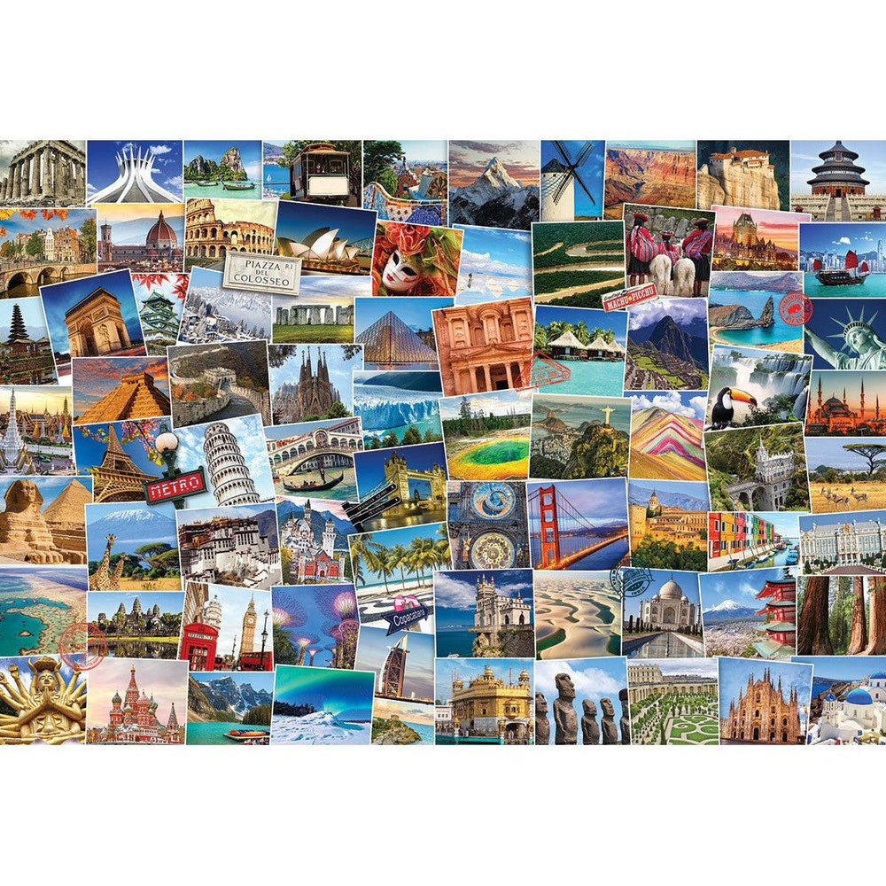 World Globetrotter 2000 Piece Jigsaw Puzzle Eurographics (ONLINE ORDER ONLY)