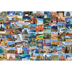 World Globetrotter 2000 Piece Jigsaw Puzzle Eurographics (ONLINE ORDER ONLY)