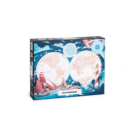 World Map 1000 Piece Premium Jigsaw Puzzle Heol (ONLINE ORDER ONLY)