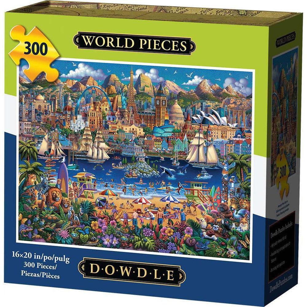 World Pieces 300 Piece Jigsaw Puzzle Dowdle (ONLINE ORDER ONLY)