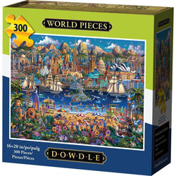 World Pieces 300 Piece Jigsaw Puzzle Dowdle (ONLINE ORDER ONLY)