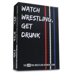 WATCH WRESTLING, GET DRUNK - The Live Pro Wrestling Drinking Game (Online Order Only)