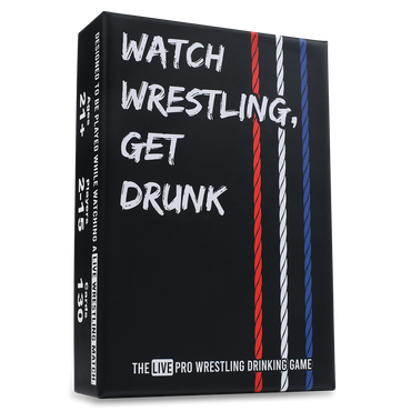 WATCH WRESTLING, GET DRUNK - The Live Pro Wrestling Drinking Game (Online Order Only)