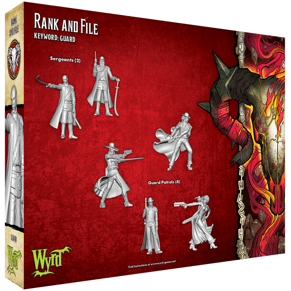 Malifaux Third Edition: Rank and File (ONLINE ORDER ONLY)