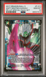 2017 DRAGON BALL SUPER AMTY.BM.FSD.ZAMASU #P-011 - PSA 10 (Online Order Only)