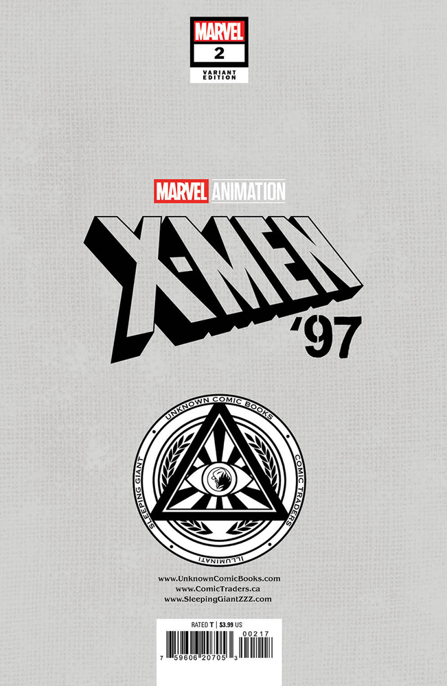 X-Men '97 #2 Unknown Comics Tyler Kirkham Exclusive Virgin Var (04/10/2024) (ONLINE ORDER ONLY)