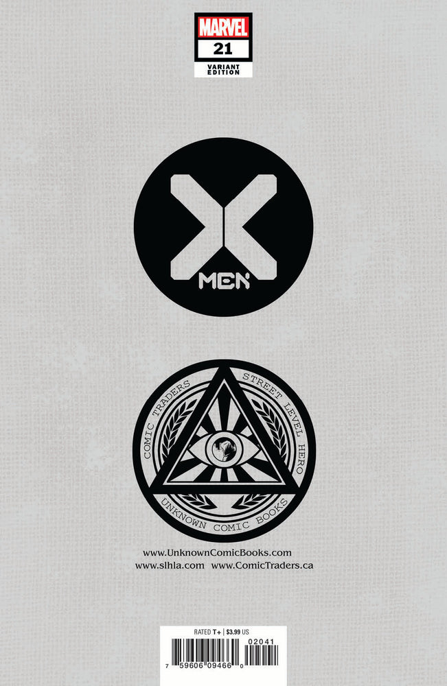 X-Men #21 Unknown Comics David Nakayama Exclusive Virgin Var Gala (06/09/2021)