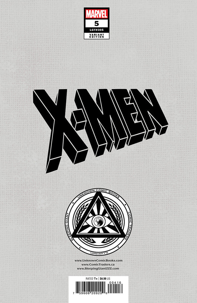 X-Men #5 Unknown Comics Kendrick Lim Exclusive Virgin Var (10/02/2024) (ONLINE ORDER ONLY)