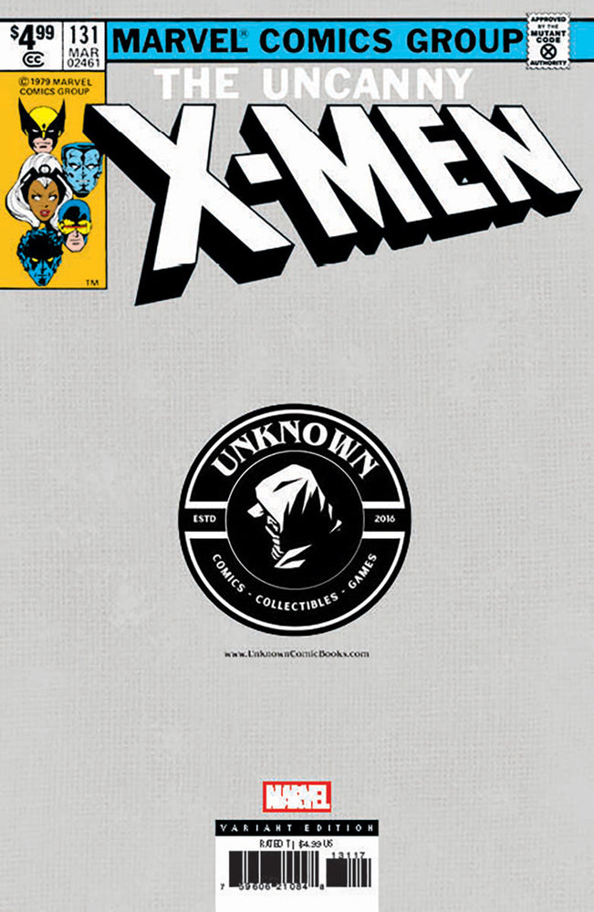 X-Men #131 Facsimile Unknown Comics Dan Panosian Exclusive Var (01/29/2025) (ONLINE ORDER ONLY)