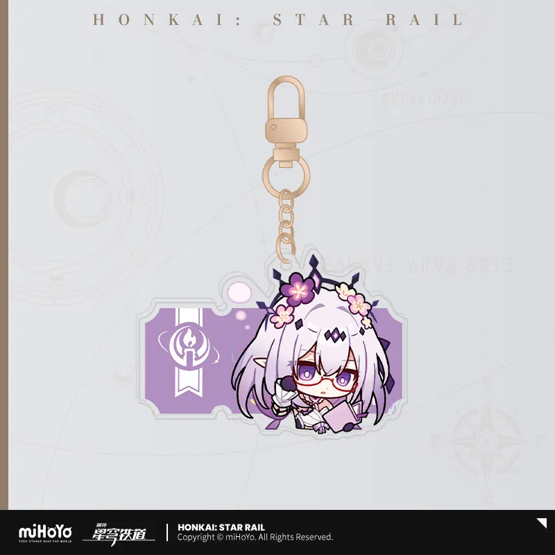 Pom-Pom Exhibition Series Acrylic Keychain (ONLINE ORDER ONLY)