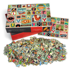 XYZ Blocks 1000 Piece Jigsaw Puzzle Fred (ONLINE ORDER ONLY)