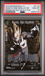 2019 DRAGON BALL SUPER VEGETA,TIME REGULATOR #P-142 - PSA 10 (Online Order Only)