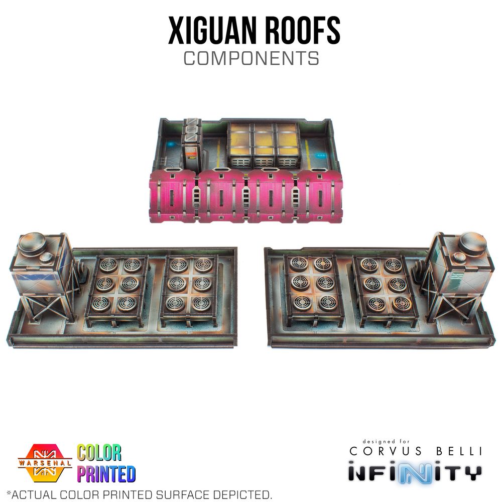 Xiguan Components - Roofs (ONLINE ORDER ONLY)