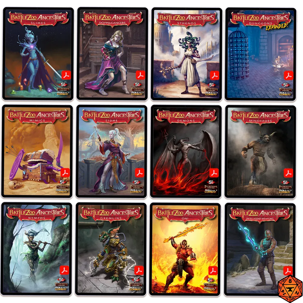 Battlezoo Ancestries: Classic Creatures Hardcover & PDF (Online Order Only)