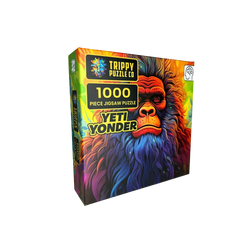 Yeti Yonder 1000 Piece Jigsaw Puzzle Trippy
