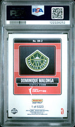 Graded 2025 Panini Instant Dominque Malonga #DN2 Draft Night Rookie RC Basketball Card PSA 10 Gem Mint (ONLINE ORDER ONLY)