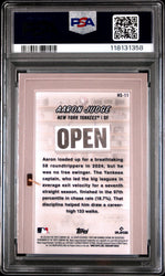 Graded 2025 Topps Bowman Aaron Judge #HS11 Hobby Stars Baseball Card PSA 10 Gem Mint (ONLINE ORDER ONLY)