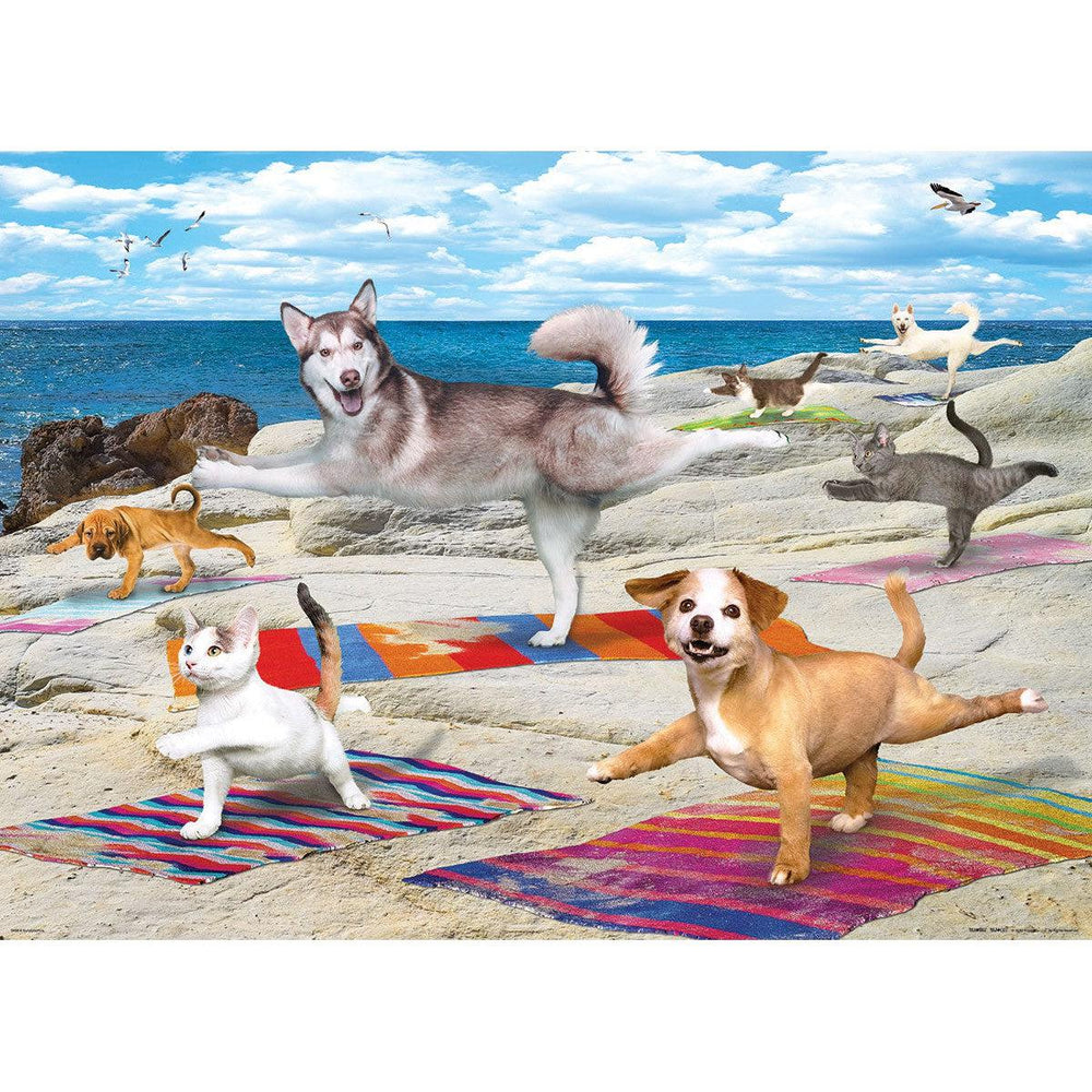 Yoga Beach 300 Large Piece Jigsaw Puzzle Eurographics (ONLINE ORDER ONLY)
