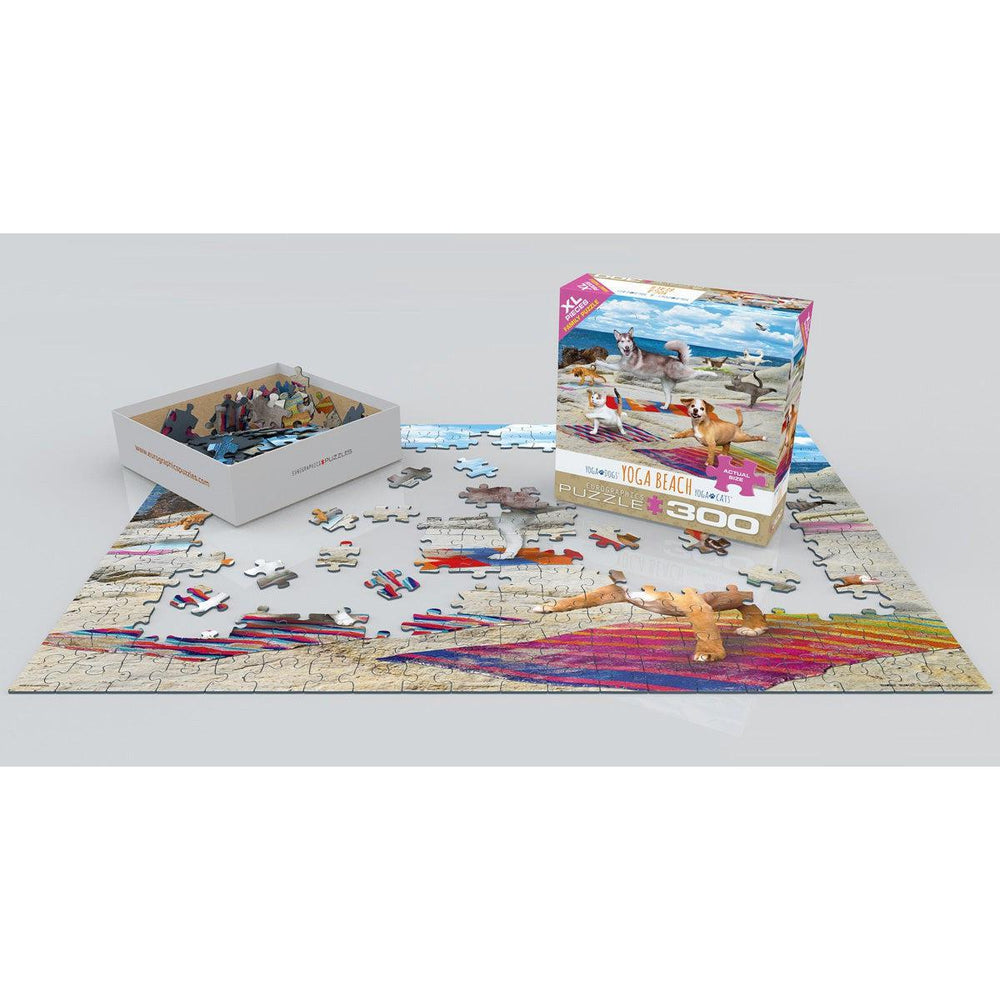 Yoga Beach 300 Large Piece Jigsaw Puzzle Eurographics (ONLINE ORDER ONLY)