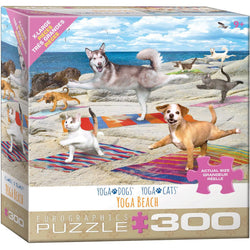 Yoga Beach 300 Large Piece Jigsaw Puzzle Eurographics (ONLINE ORDER ONLY)