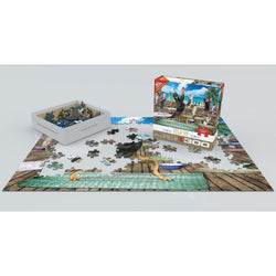 Yoga Spa 300 Large Piece Jigsaw Puzzle Eurographics (ONLINE ORDER ONLY)