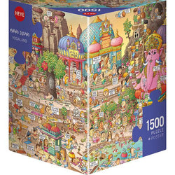 Yogaland 1500 Piece Jigsaw Puzzle Heye (ONLINE ORDER ONLY)