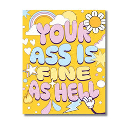 Your Ass is Fine as Hell 500 Piece Jigsaw Puzzle Fun Club (ONLINE ORDER ONLY)