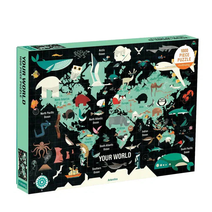 Your World 1000 Piece Jigsaw Puzzle Mudpuppy (ONLINE ORDER ONLY)