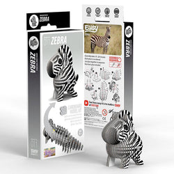 Zebra 3D Cardboard Model Kit Eugy (ONLINE ORDER ONLY)