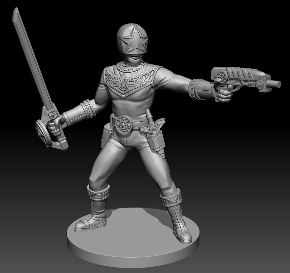 Power Rangers RPG: Hero Miniatures - Set 1 (ONLINE ORDER ONLY)
