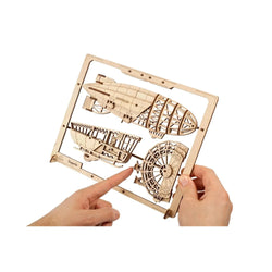 Zeppelin 2.5D Wood Model Kit UGEARS (ONLINE ORDER ONLY)