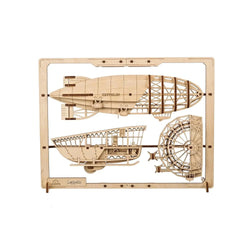 Zeppelin 2.5D Wood Model Kit UGEARS (ONLINE ORDER ONLY)