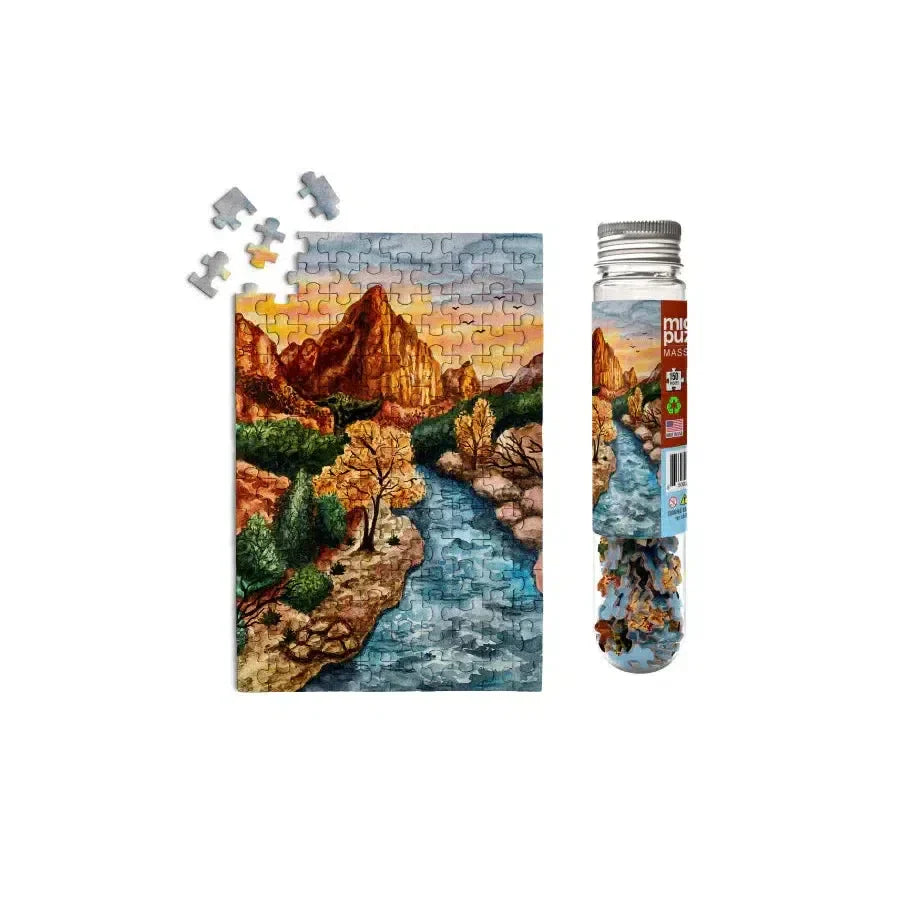 Zion National Park 150 Piece Mini Jigsaw Puzzle Micro Puzzles (ONLINE ORDER ONLY)