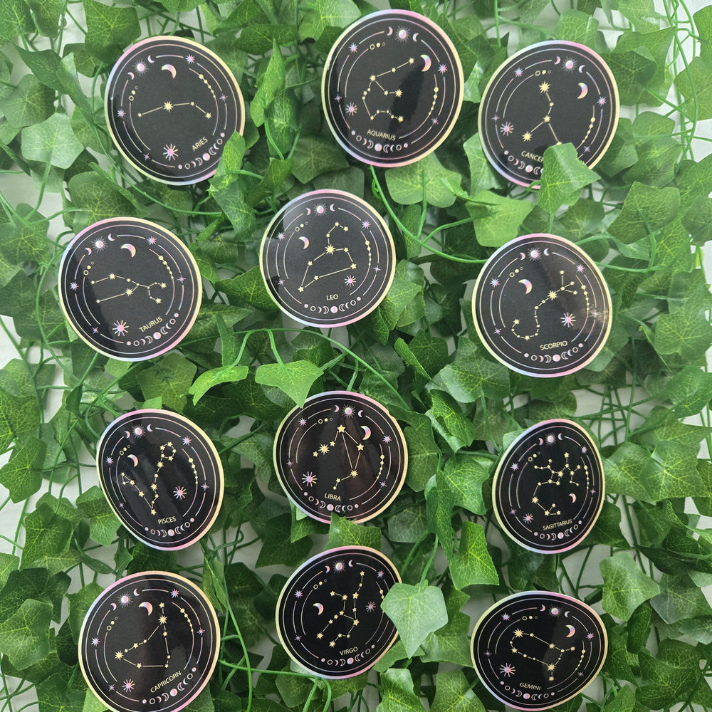 Constellation Zodiac Stickers (ONLINE ORDER ONLY)