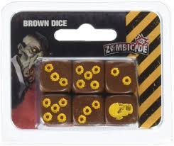 Zombicide: Brown Dice Pack (ONLINE ORDER ONLY)