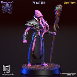 3D Printed Clay Cyanide Intellect Devourers Mind Flayers Faction 28 32 mm D&D (Online Only)
