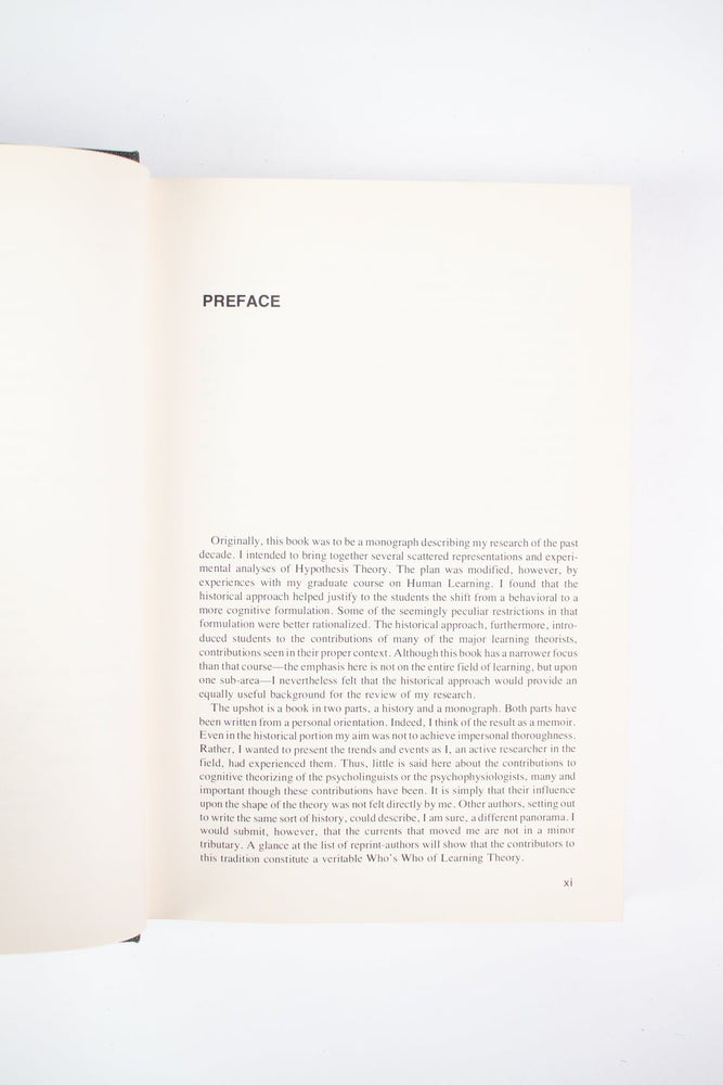 A Cognitive Theory of Learning (ONLINE ORDER ONLY)