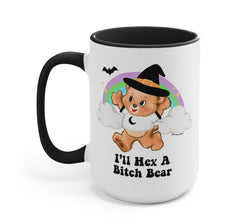 I'll Hex A Bitch Bear Lolly The Bear Halloween Mug (ONLINE ORDER ONLY)
